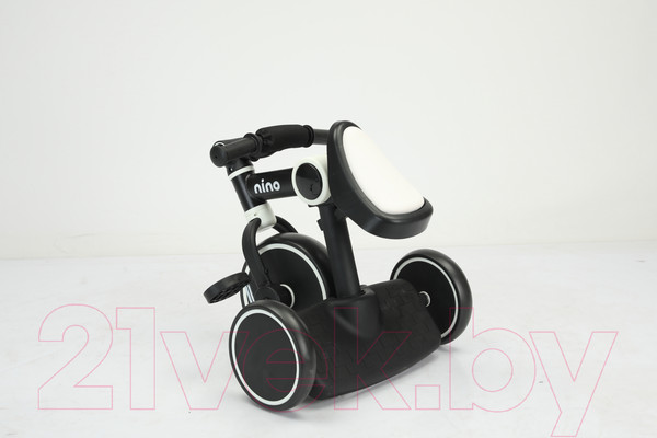Изображение товара Трехколесный велосипед NINO JL-104 (черный/белый)