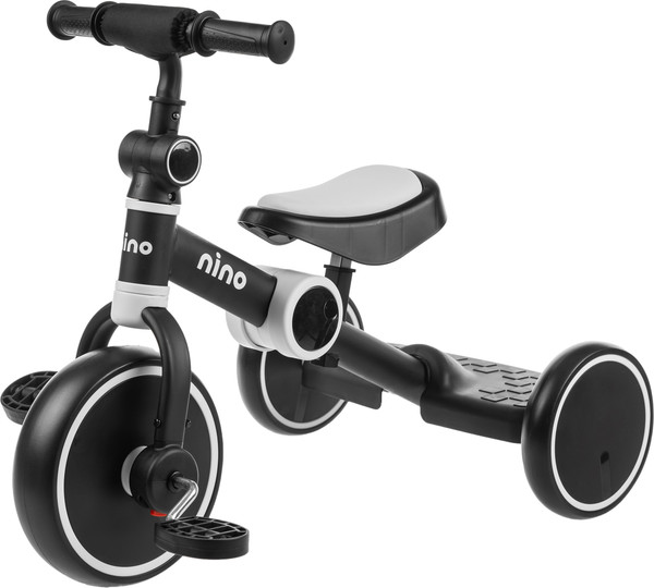 Трехколесный велосипед NINO JL-104 (черный/белый)