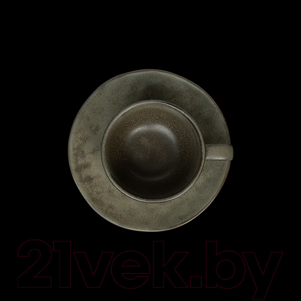 Изображение товара Чашка с блюдцем Corone Sacramento HD805210 HD805211 / фк9124 (серо-зеленый)