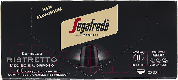 Изображение товара Кофе в капсулах Segafredo Zanetti Ristretto Nespresso / 4BV (10шт)