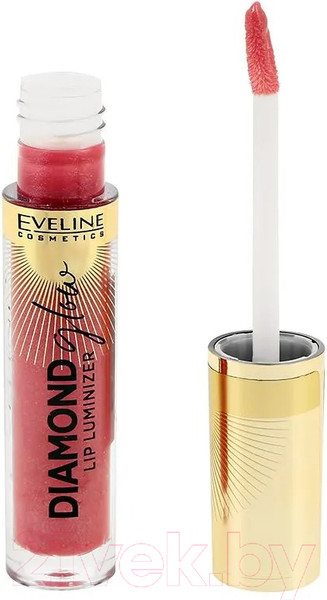 Изображение товара Блеск для губ Eveline Cosmetics Diamond Glow Lip Luminizer с гиалуроновой кислотой №05 (4.5мл)