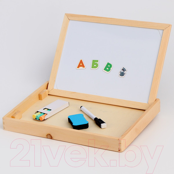 Изображение товара Доска для рисования Лесная мастерская Алфавит / 9712476