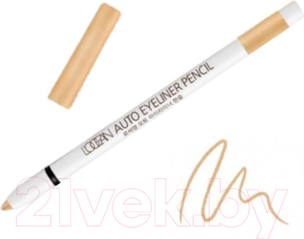 Изображение товара Карандаш для глаз L'ocean Auto Eyeliner Pencil 06 (Twinkle Beige)