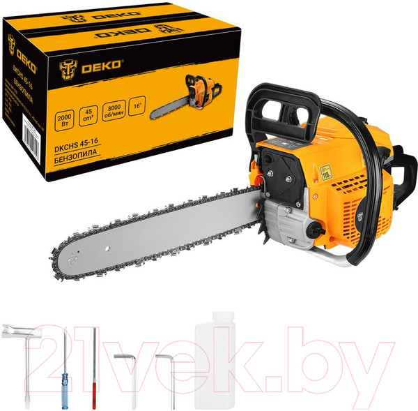 Изображение товара Бензопила цепная Deko Dkchs 45-16 / 065-1222