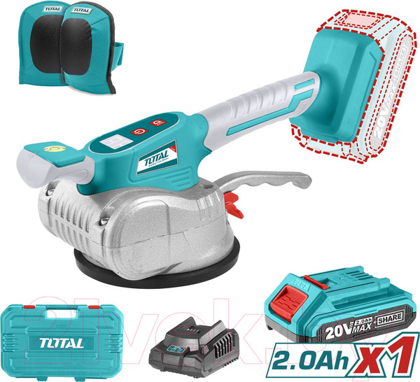 Изображение товара Виброприсоска для укладки плитки TOTAL TTVLI20101