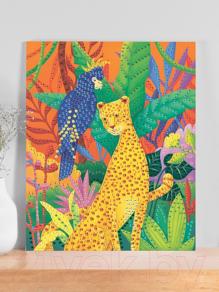 Изображение товара Набор алмазной вышивки On Time Гепард / 45112