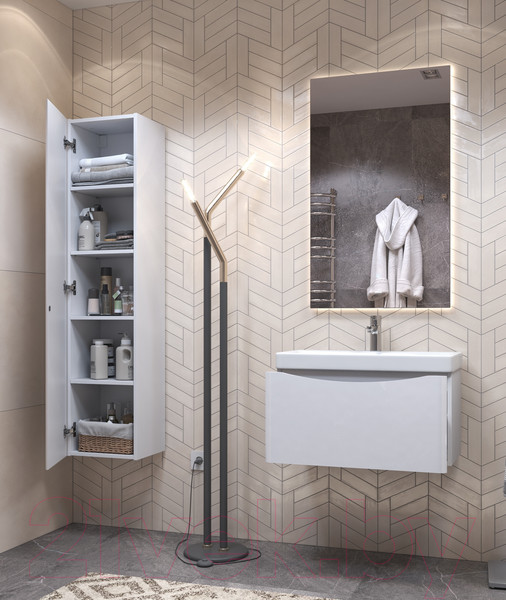 Изображение товара Шкаф-пенал для ванной Vigo Glem 35