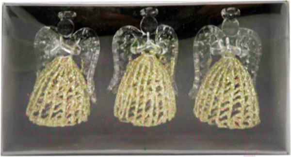 Изображение товара Набор елочных игрушек GreenTerra 6165-2 (3шт)