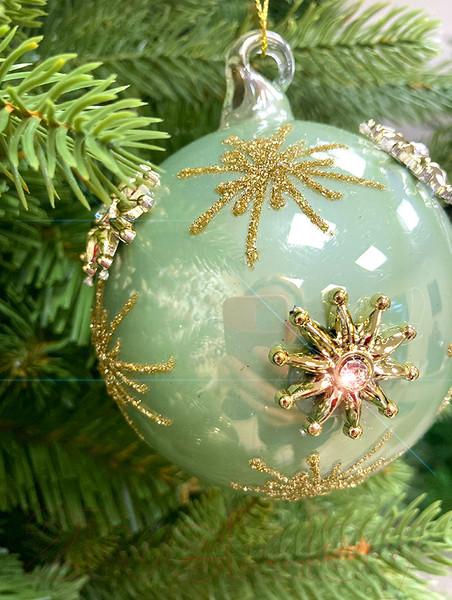 Изображение товара Шар новогодний Shishi 59181 (8см)