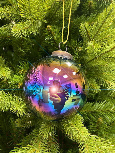 Изображение товара Шар новогодний Shishi 63869 (10см)