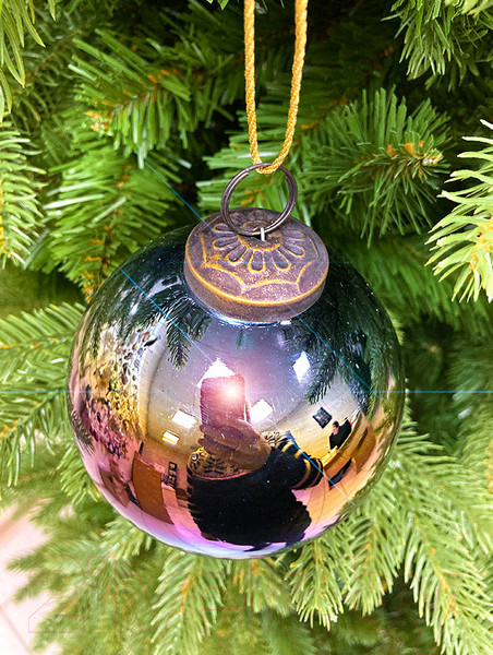 Изображение товара Шар новогодний Shishi 63869 (10см)