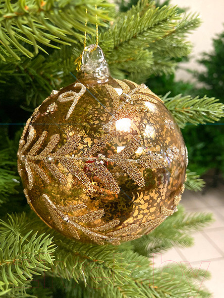 Изображение товара Шар новогодний Shishi 63603 (10см)