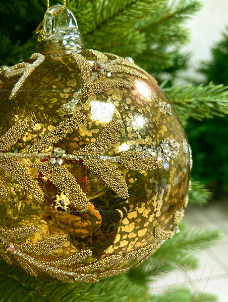 Изображение товара Шар новогодний Shishi 63603 (10см)