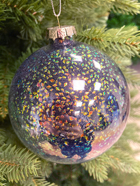 Изображение товара Шар новогодний Shishi 60429 (10см)