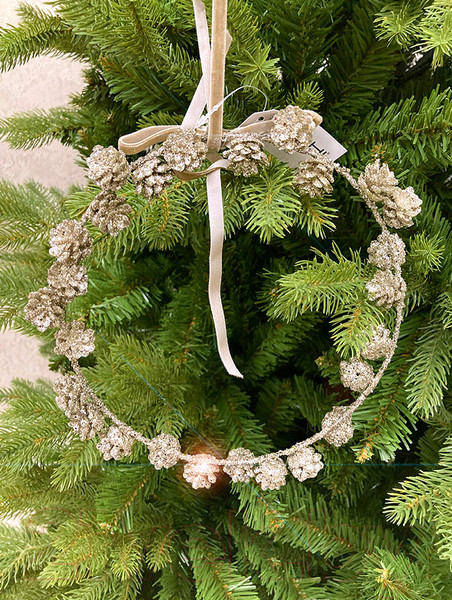 Изображение товара Елочная игрушка Shishi Венок / 60544 (15см)