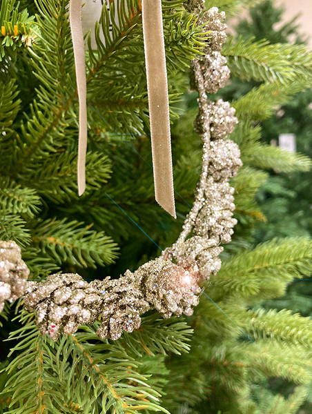 Изображение товара Елочная игрушка Shishi Венок / 60544 (15см)