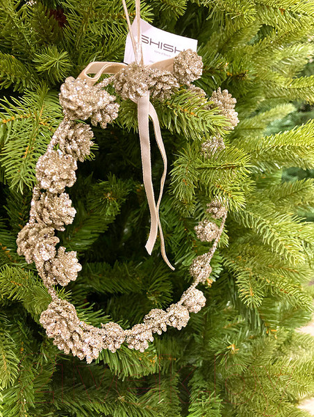 Изображение товара Елочная игрушка Shishi Венок / 60544 (15см)