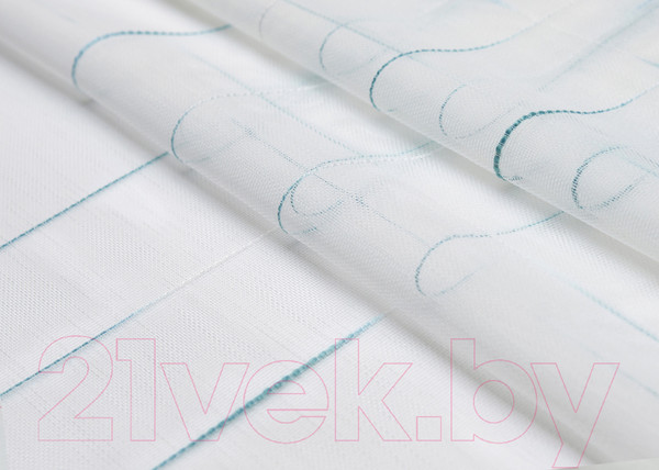 Изображение товара Гардина Pasionaria Руби 500x270 (бирюзовый)