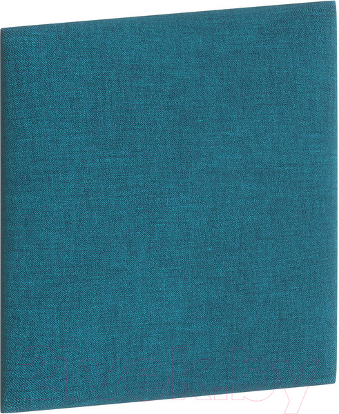 Изображение товара Мягкая стеновая панель Делком40 Четырехугольник 300x350 (темно-лазурный)