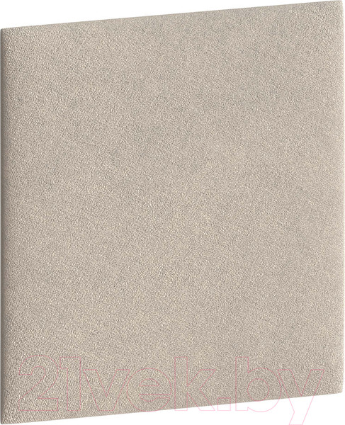 Изображение товара Мягкая стеновая панель Делком40 Четырехугольник 300x350 (бежевый)