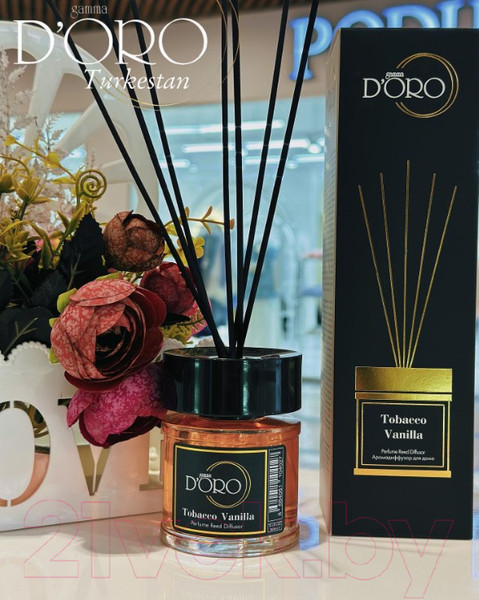 Изображение товара Аромадиффузор Gamma D'ORO Tobacco Vanilla (100мл)