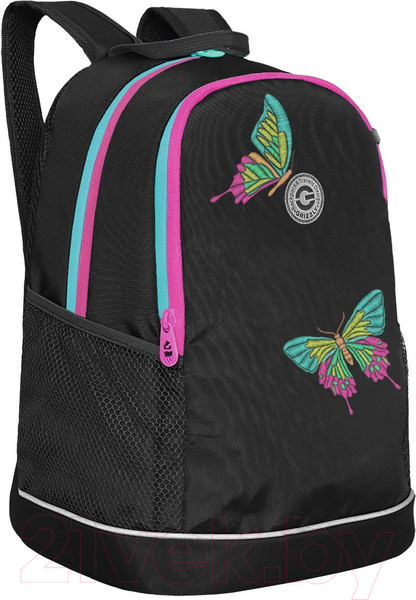 Изображение товара Школьный рюкзак Grizzly RG-463-7 (черный)