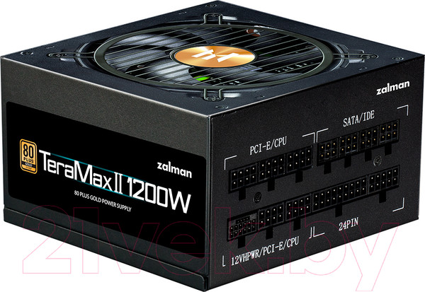 Изображение товара Блок питания для компьютера Zalman TeraMax II 1200W ZM1200-TMX2