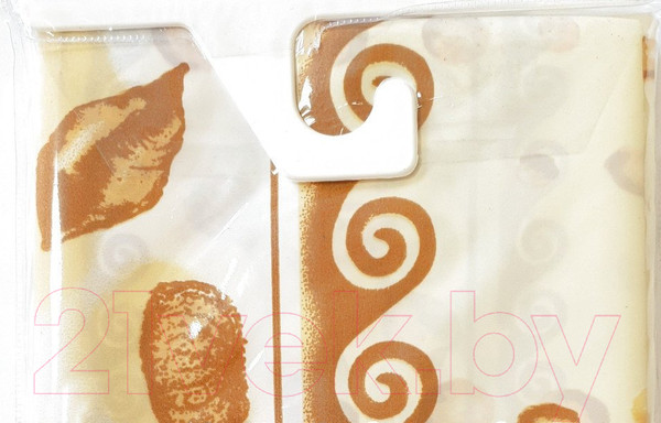 Изображение товара Шторка-занавеска для ванны Miranda Drops Beige