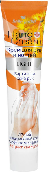 Изображение товара Крем для рук Belle Jardin Hand Cream Light с экстрактом календулы (125мл)