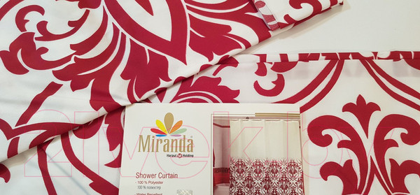 Изображение товара Шторка-занавеска для ванны Miranda Alina