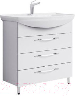 Изображение товара Тумба под умывальник Aqwella Allegro 85 / Agr.01.08/3