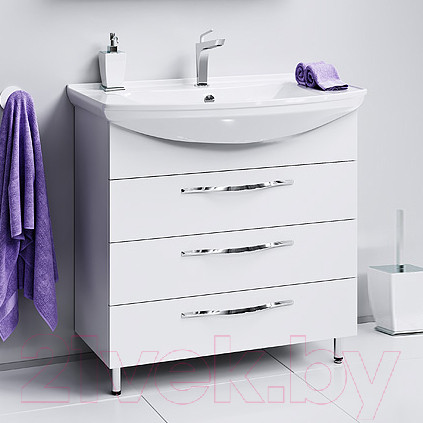 Изображение товара Тумба под умывальник Aqwella Allegro 85 / Agr.01.08/3