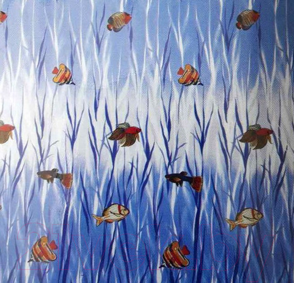 Изображение товара Шторка-занавеска для ванны Miranda Tropical Fish
