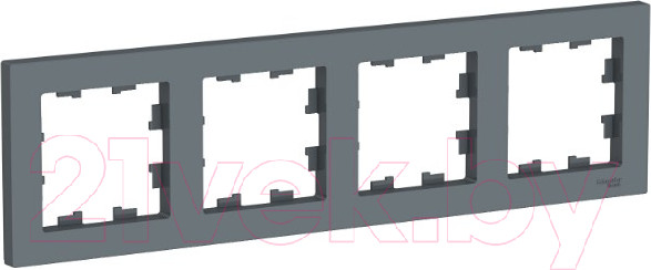 Изображение товара Рамка для выключателей и розеток Systeme (Schneider) Electric AtlasDesign ATN000704