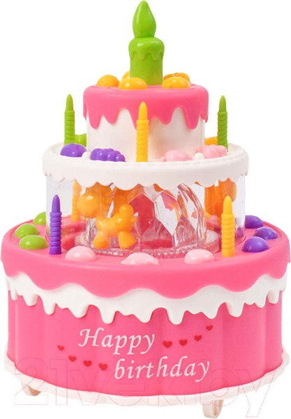Изображение товара Набор игрушечных продуктов Darvish Торт. Happy Birthday / SR-T-4024