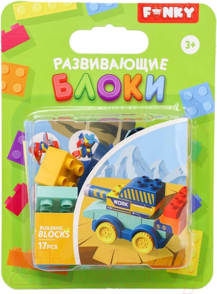 Изображение товара Конструктор Funky Toys Танк / FT0822554