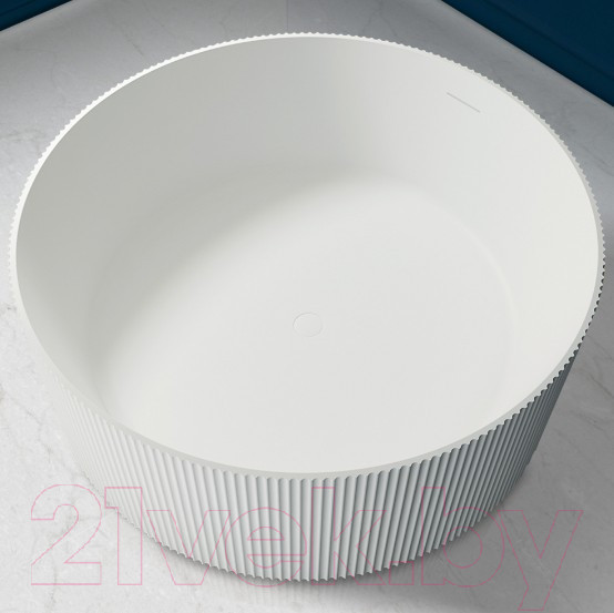 Изображение товара Ванна из искусственного камня Abber Stein AS9679 (белый матовый)