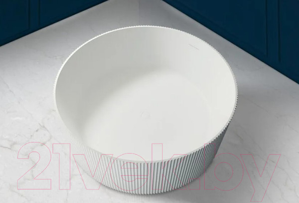 Изображение товара Ванна из искусственного камня Abber Stein AS9679 (белый матовый)