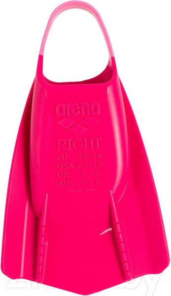 Изображение товара Ласты ARENA Powerfin Pro Ii / 006151 120 (р-р 36-37, розовый)