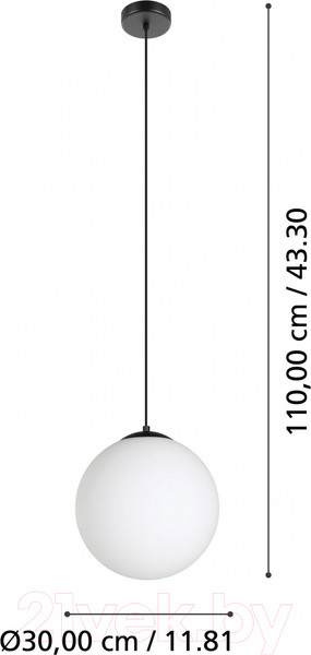 Изображение товара Потолочный светильник Eglo Rondo 3 900511