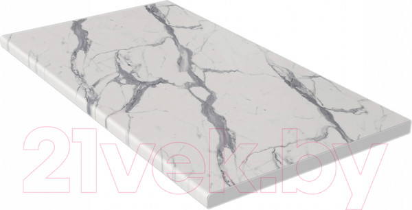 Изображение товара Кухонный гарнитур Интерлиния Мила Лайт 1.9 (белый платинум/бетон портленд/белый гранит)