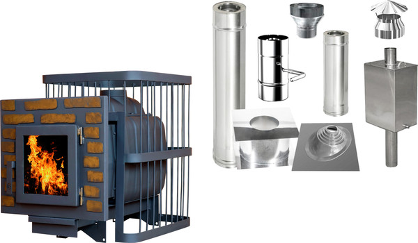 Изображение товара Печь-каменка КомфортПром Чугун / 1002210020