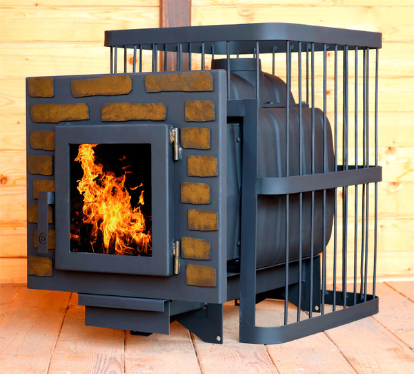 Изображение товара Печь-каменка КомфортПром Чугун / 1002210020