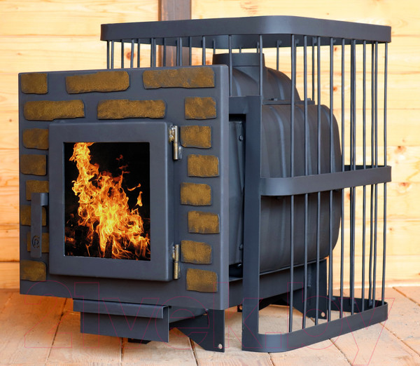 Изображение товара Печь-каменка КомфортПром Премиум Чугун / 1002210023