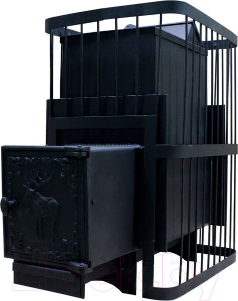 Изображение товара Печь-каменка КомфортПром Чугун закрытая / 1002210034