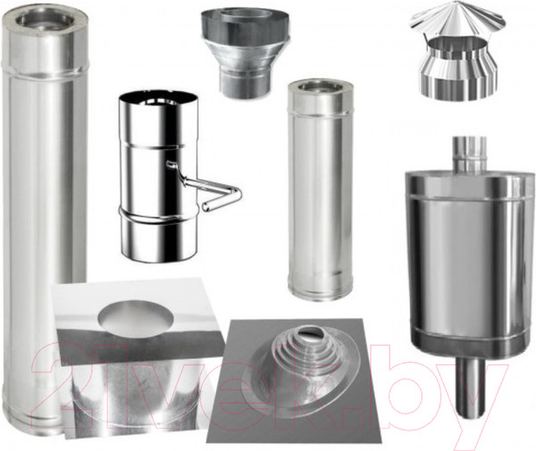 Изображение товара Печь-каменка КомфортПром Ретро Премиум Чугун Панорама Закрытая / 1002210040