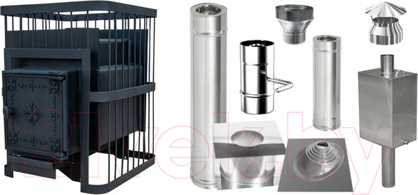 Изображение товара Печь-каменка КомфортПром Сталь / 1002210047