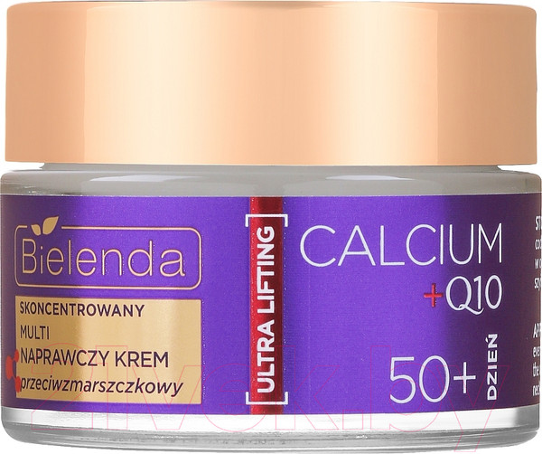 Изображение товара Крем для лица Bielenda Calcium + Q10 Мультивосстанавливающий 50+ День (50мл)