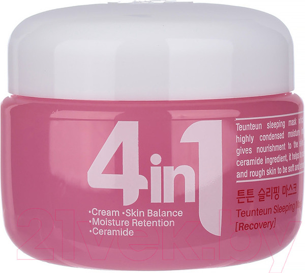 Изображение товара Маска для лица кремовая Dr. Cellio Dr.G50 4 In 1 Teunteun Sleeping Mask Ceramide (70мл)
