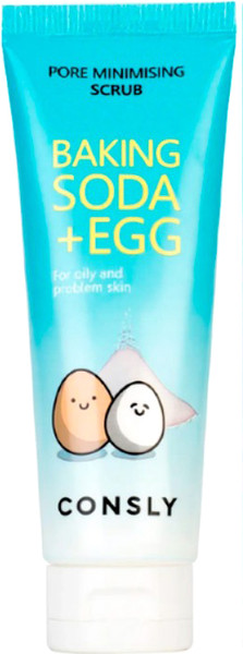 Изображение товара Скраб для лица Consly Baking Soda Egg Pore Minimising Scrub (120мл)
